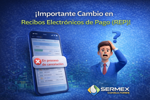 Recibo Electrónico de Pago en proceso de cancelación